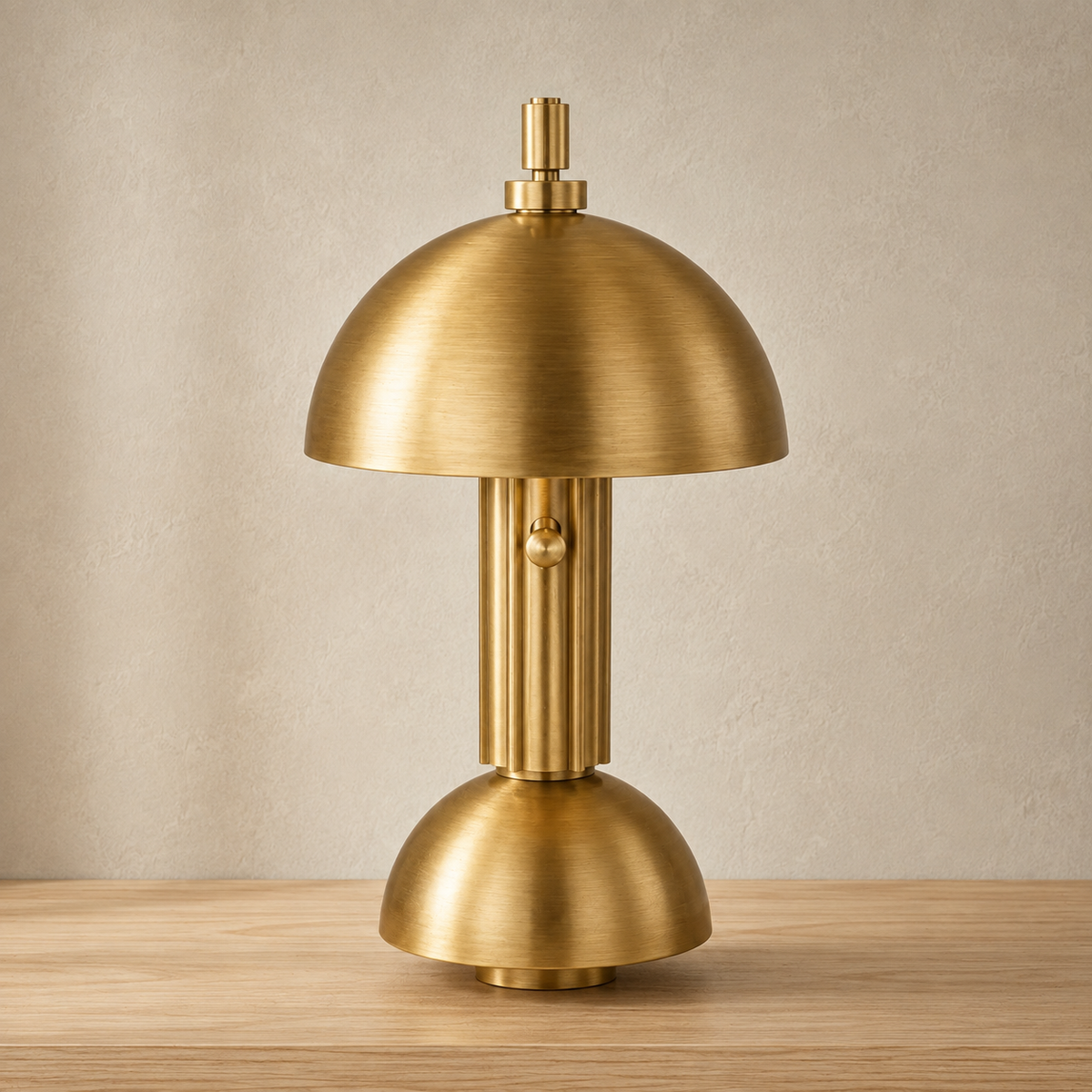 Gold 13.5-inch LED desk lamp
